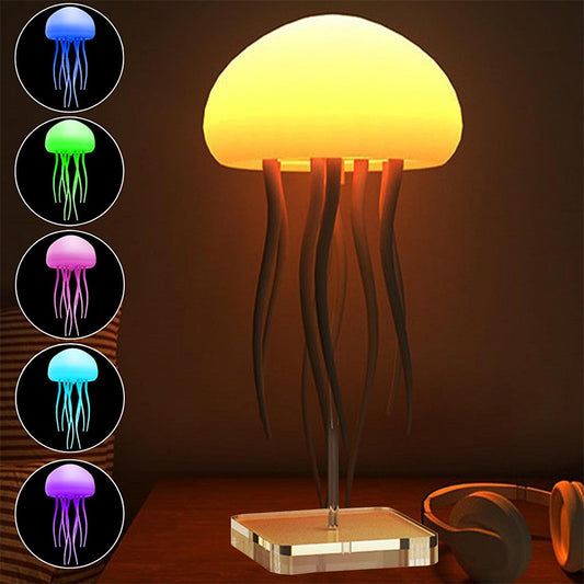 LED Jellyfish Mood Lamp – Φωτιστικό Μέδουσα Φορητό για Διακόσμηση & Χαλάρωση
