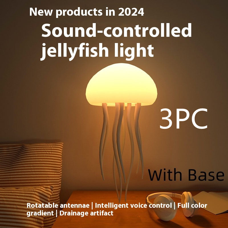 LED Jellyfish Mood Lamp – Φωτιστικό Μέδουσα Φορητό για Διακόσμηση & Χαλάρωση