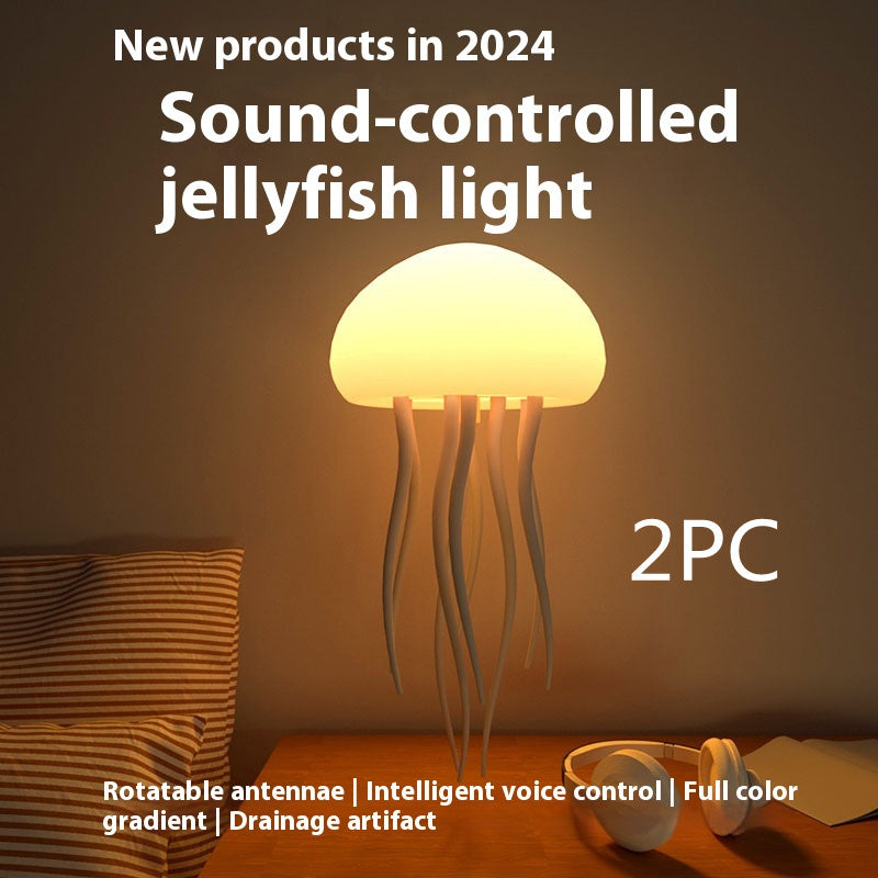 LED Jellyfish Mood Lamp – Φωτιστικό Μέδουσα Φορητό για Διακόσμηση & Χαλάρωση